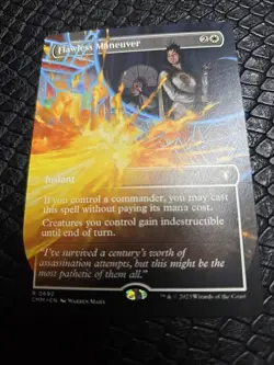 Flawless Maneuver # 692 (Borderless) MTG • Commander Masters, Rare pack fresh - Image 1