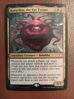 Karazikar, the Eye Tyrant *FOIL* [AFC] Adventures in the Forgotten Realms - Image 1