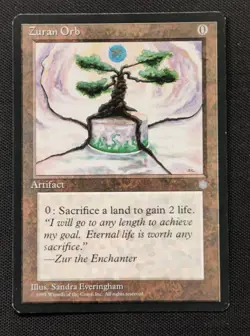 MTG Zuran Orb - Ice Age English Magic The Gathering NM/MT Unplayed See Pics - Image 1