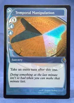 Temporal Manipulation -FOIL- Future Sight- Mystery Booster 2 - Excellent NM - Image 2