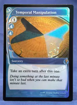 Temporal Manipulation -FOIL- Future Sight- Mystery Booster 2 - Excellent NM - Image 3