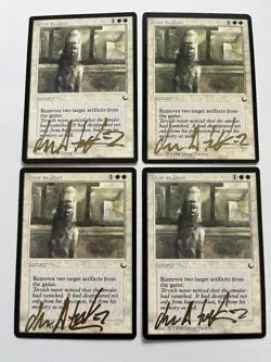 For specific buyer only - 4 gold signed dust to dust - Image 1