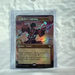MTG - Redirect Lightning - FOIL Showcase Rare #343 Avatar: The Last Airbender NM - Image 1