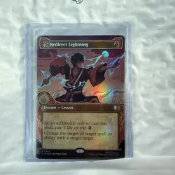 MTG - Redirect Lightning - FOIL Showcase Rare #343 Avatar: The Last Airbender NM - Image 4
