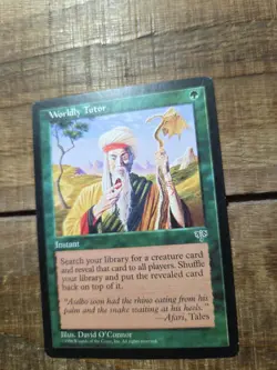 MtG Worldly Tutor: Mirage NM ACTUAL PHOTOS! - Image 3