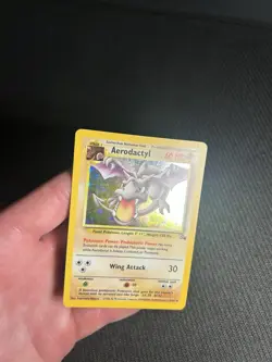 Pokemon TCG Aerodactyl 1/62 Fossil Holo MP - Image 5
