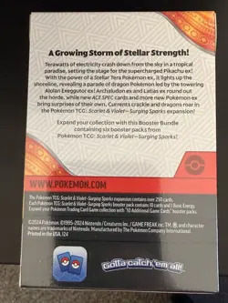 Pokemon TCG Scarlet & Violet Surging Sparks Booster Bundle 6 Pack - Image 2
