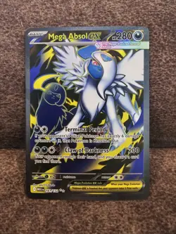 Pokemon TCG Mega Absol EX #161/132 Full Art Mega Evolutions - Image 1