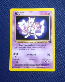 Pokemon TCG Mewtu Vintage WOTC Promo 3 Deutsch 1999 🇩🇪 Near Mint ✨ Vintage - Image 2