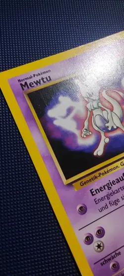 Pokemon TCG Mewtu Vintage WOTC Promo 3 Deutsch 1999 🇩🇪 Near Mint ✨ Vintage - Image 5