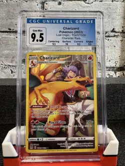 Pokemon TCG Charizard TG03/TG30 Ultra Rare Full Art Lost Origin - Image 1