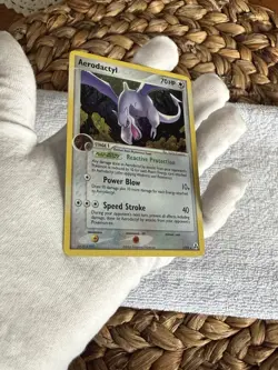 Aerodactyl LP 1/92 Legend Maker Holo Pokemon - Image 3