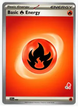 Pokemon Battle Academy 2024 Armarouge Deck #5 SVE002 Basic Fire Energy - Image 1