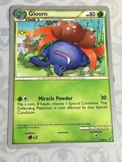 D1409 POKEMON TCG WORLD CHAMPIONSHIPS DECKS GLOOM 27 MP UNCOMMON - Image 1