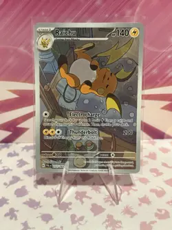 Raichu - 211/193 Illustration Rare Pokemon TCG SV02: Paldea Evolved Near Mint - Image 1