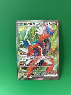 Pokemon TCG - Koraidon ex Full Art Ultra Rare - 231/198 - Scarlet & Violet Base - Image 1