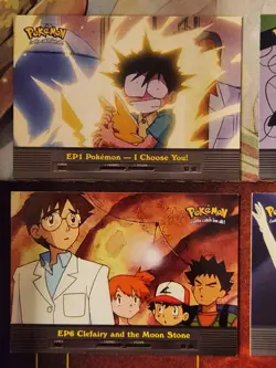 2000 Topps Pokemon TV Animation Edition Series 2 Episodes EP1 - EP25 Complete NM - Image 4