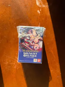 One Piece TCG OP-14 The Azure Sea's Seven Double Pack Set Vol. 9 NEW SEALED - Image 1