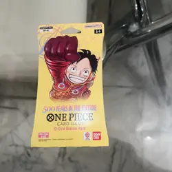(Lot Of 5) Bandai One Piece OP07 500 Years In The Future Sleeved Booster Pack - Image 3