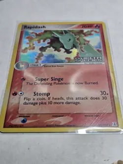 Pokemon Card - Rapidash Delta Species 52/113 Reverse Holo Stamped Delta Species - Image 3