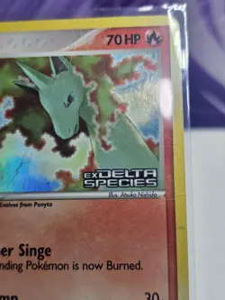 Pokemon Card - Rapidash Delta Species 52/113 Reverse Holo Stamped Delta Species - Image 4