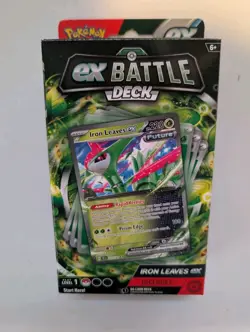 Pokemon TCG Iron Leaves ex Battle Deck 60 Card Deck Factory Sealed - Image 1