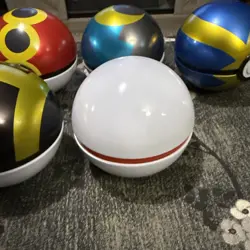 Lot Of 6 Metal Pokeballs For Display NO PACKS OR CARDS - Image 3