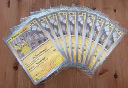 10x Pikachu at the Museum Jumbo Promo Card - Natural History -Sealed - ships now - Image 2