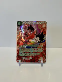 Kaio-Ken Son Goku, Decisive Battle BT15-066 SPR Dragon Ball Super Card Game NM - Image 2