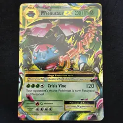 M Venusaur EX 2/108 XY Evolutions Pokemon Card - Image 1