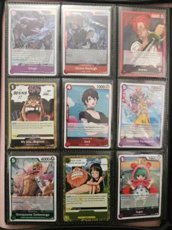 One Piece TCG Mixed Lot - 90+ Cards - Op09, Op10, Op11, Op14. No Binder Included - Image 2
