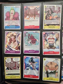 One Piece TCG Mixed Lot - 90+ Cards - Op09, Op10, Op11, Op14. No Binder Included - Image 5