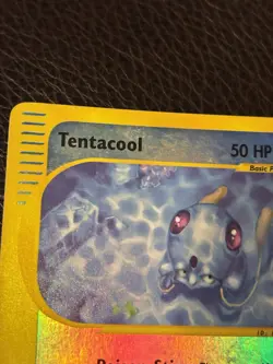Tentacool Aquapolis Reverse Holo LP Edge Wear 113/147 Pokemon Card E Series 2003 - Image 2