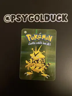 Pokemon Vending Card Holographic prism Electabuzz - Image 1