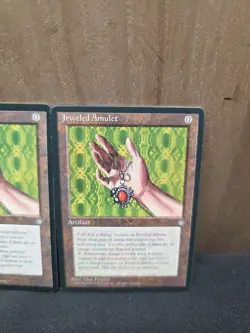 4x Jeweled Amulet Ice Age MTG - Various Conditions - Actual Photos1 - Image 2