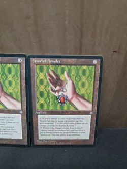 4x Jeweled Amulet Ice Age MTG - Various Conditions - Actual Photos1 - Image 3