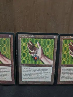 4x Jeweled Amulet Ice Age MTG - Various Conditions - Actual Photos1 - Image 4