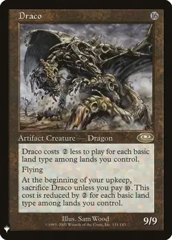 Mint/Near-Mint, English - 1 x MTG Draco Mystery Booster/The list - Image 1