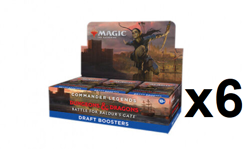 SEALED CASE Draft Booster Box Commander Legends Battle for Baldur's Gate MTG CLB 195166181127 - Image 1