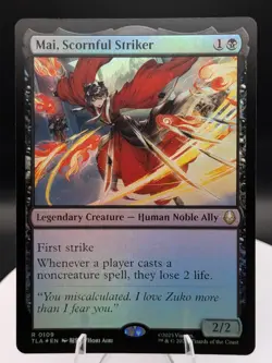 Mai, Scornful Striker FOIL: Avatar ATLA MTG (NM) - Image 1