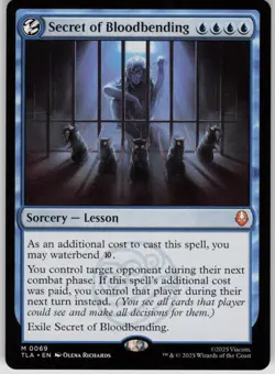 MTG Secret of Bloodbending Normal NM Avatar: The Last Airbender Magic 69 - Image 1