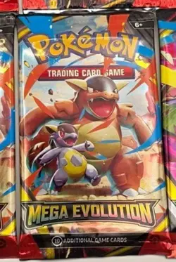 HEAVY 22.12g Mega Evolution Kangaskhan Booster Pack Pokemon TCG New Sealed - Image 2