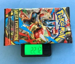 HEAVY 22.12g Mega Evolution Lucario Booster Pack Pokemon TCG New Sealed - Image 1