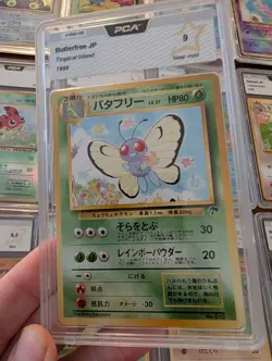 1999 Butterfree Southern Tropical Islands PROMO Pokemon Japanese N MINT PSA 9 🔥 - Image 2