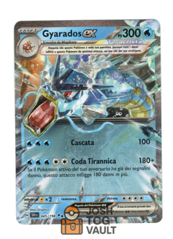 GYARADOS EX 045/198 - SVI Pokemon Scarlatto e Violetto - ITALIANO - NEAR MINT - Image 1