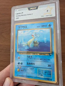 1998 Lapras N Mint Japanese EXCLUSIVE Art Vending Machine Series 2 POKEMON JP - Image 1
