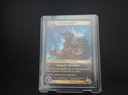 World Of Warcraft TCG Lord of Icecrown Foil Rare Employee Exclusive Promo 2010 - Image 2