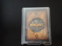 World Of Warcraft TCG Lord of Icecrown Foil Rare Employee Exclusive Promo 2010 - Image 4