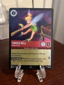 Tinker Bell - Insistent Fairy 136/204 Reign of Jafar Cold Foil Disney Lorcana - Image 1