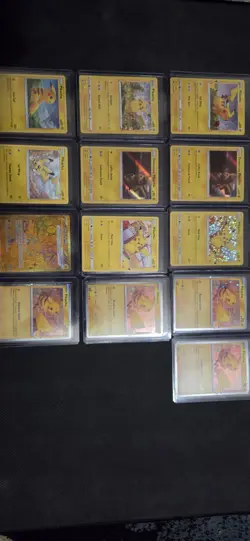 Pokemon TCG Pikachu & Detective Pikachu Card Lot 13x EX Holo Foil Promo - Image 2